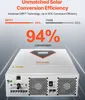 Hybrydowy inwerter solarny VEVOR 6 kW, 48 V DC na 220/230 V Podgląd zdjęcia produktu 3