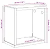 vidaXL Würfelregale 2 Stk. Betongrau 30x15x30 cm Produktbild-Vorschau 8