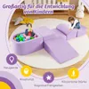 Children playing with soft foam blocks and a ball pit. Produktbild-Vorschau