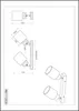lightling Astrid Strahler, Deckenspot 2-flammig, Naturholz, Produktbild-Vorschau 6