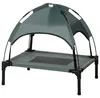Hundebett erhöht mit Baldachin, Hundeliege Outdoor Produktbild-Vorschau 3