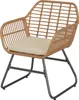 home24 Loungeset - 4-teilig - Polyrattan / Polyester - Produktbild-Vorschau 4