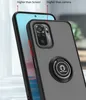Redmi Note 10S Hülle, Ring Halter Ständer Matte Transluzent Produktbild-Vorschau 2