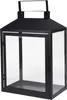 Laterne Metall Set 3 Stück Glas 44+35+28cm Produktbild-Vorschau 3