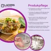 Lacers Purpleline Hochborosilikatglas Salatschüssel im Produktbild-Vorschau 7