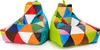 Ecopuf Keiko Patchwork, sedací vak køeslo sedací vak Náhled obrázku produktu 8