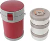 Boîte à lunch isotherme 2L 3 étages en acier inoxydable Voir les images du produit 2