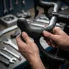 SHIMANO Paire de poignées en caoutchouc, noir, SH-Y0F398010 Voir les images du produit 5