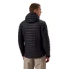 Herrenjacke von Berghaus; Hybrid-isolierte Ridge-Nomad Jacket in Schwarz; von hinten sichtbar mit Kapuze. Produktbild-Vorschau