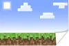 MuchoWow® Poster Spiele - Pixel - Spiele - Gras - Minecraft Produktbild-Vorschau 1
