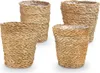 Bloomique - Zestaw 4 doniczek - Kosz na rośliny Coco - Podgląd zdjęcia produktu 1