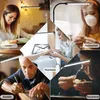 A collage of images showing a dimmable LED floor lamp being used in various settings and for different activities. Anteprima dell’immagine prodotto