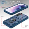 A product image showing a phone case with various features highlighted by text and diagrams. Produktbild-Vorschau