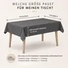 Tischdecke Gartentischdecke Leinen-Optik eckig rund oval Produktbild-Vorschau 10