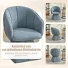 okwish Drehsessel Loungesessel Einzelner mit Hoher Produktbild-Vorschau 5