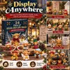 2er 3D Highland Cow Adventskalender mit nummerierten Produktbild-Vorschau 5