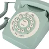 Téléphone fixe vintage européen antique, vert, appel haute Voir les images du produit 6