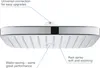 Głowica prysznicowa GROHE 250 x 250 mm chrom 26695000 Podgląd zdjęcia produktu 11