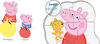 Puzzle Super Color Świnka Peppa 4 układanki Podgląd zdjęcia produktu 6