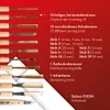 STUBAI Set di 14 pezzi per intaglio - set di utensili Anteprima dell’immagine prodotto 2
