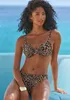 LASCANA Bügel-Bikini Zaba schwarz-gold Größe 42 Cup D Produktbild-Vorschau 2