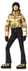 GOLDBERGH Bombardino Damen Bomber Skijacke mit Kapuze gold Produktbild-Vorschau 3
