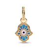 PANDORA Charm Anhänger Hand der Fatima, vergoldet, Opal, Produktbild-Vorschau 4