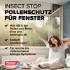 tesa Pollenschutzgitter 1,3x1,5m anthrazit Anteprima dell’immagine prodotto 26