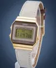 A close-up studio shot of a Casio digital watch with a fabric strap. Voir les images du produit