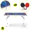 HyperMotion Mini Tischtennisplatte klappbar 137x76x69 cm – Produktbild-Vorschau 4