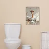 MuchoWow© Wanddeko 30x40 cm - Badezimmer Bilder Giraffe, Produktbild-Vorschau 7