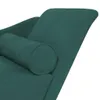 Maison Exclusive - Chaise longue con cojín, color verde Vista previa de la imagen del producto 6