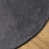 vidaXL Teppich HUARTE Kurzflor Weich und Waschbar Anthrazit Produktbild-Vorschau 4