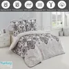 Buymax® Bettwäsche Bettbezug 200x200 cm, Kopfkissenbezug Produktbild-Vorschau 2