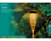 Solar Fackel LED Flamme Outdoor Bambus 54cm 6h Betrieb Produktbild-Vorschau 2