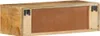 vidaXL Mobile TV a parete 60x30x19 cm Legno di mango grezzo Anteprima dell’immagine prodotto 7