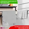 4er Set Duschtücher Plain weiß 70x140 : 70x140 : Weiss Produktbild-Vorschau 5