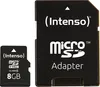 Intenso 8 GB microSDHC Karte Class 4 inkl. SD-Adapter Produktbild-Vorschau 3