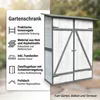 Mucola Gerätehaus Geräteschuppen Gartenschrank Produktbild-Vorschau 2