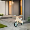 Holz Dreirad und Laufrad 2in1, 12 Zoll, hellblau, Laufrad Produktbild-Vorschau 2