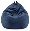 Lumaland Sitzsack 185l dunkelblau Comfort Feincord Produktbild-Vorschau 2