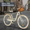 Milord Komfort Fahrrad Mit Weidenkorb Damenfahrrad, 28 Produktbild-Vorschau 8