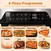 Elektrická pizza trouba HOMCOM, 430 °C, s keramickou Náhled obrázku produktu 5