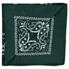 Bandana Tuch Paisley Muster 02 dunkelgrün weiß Produktbild-Vorschau 3