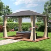 Gartenpavillon 3x4 m Stahldach Hardtop, 4 Seitenteile in Produktbild-Vorschau 4