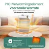 Emerio PTC-Ventilatorkachel – 15 m² – IP21 – 2 Standen – Productafbeelding-voorbeeld 2