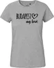 Huuraa Damen T-Shirt Budapest my love L Sport Grey Bio Produktbild-Vorschau 2