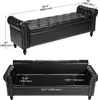 SucceBuy Banquette Ottomane (46 x 166 x 56 cm) en Voir les images du produit 8