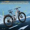 Bicicleta eléctrica CF500 para terrenos difíciles, 48 V, 20 Vista previa de la imagen del producto 7