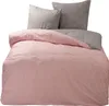 Bettwäsche 100% Baumwolle 135x200 cm Renforce Rosa Raute Produktbild-Vorschau 1